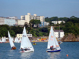 Croft Court viewed from the harbour