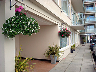 The entrance to 3 Croft Court
